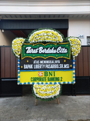 Papan Bunga Duka di Cipete