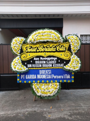 Papan Bunga Duka di Cipete